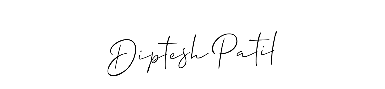 Once you've used our free online signature maker to create your best signature Allison_Script style, it's time to enjoy all of the benefits that Diptesh Patil name signing documents. Diptesh Patil signature style 2 images and pictures png
