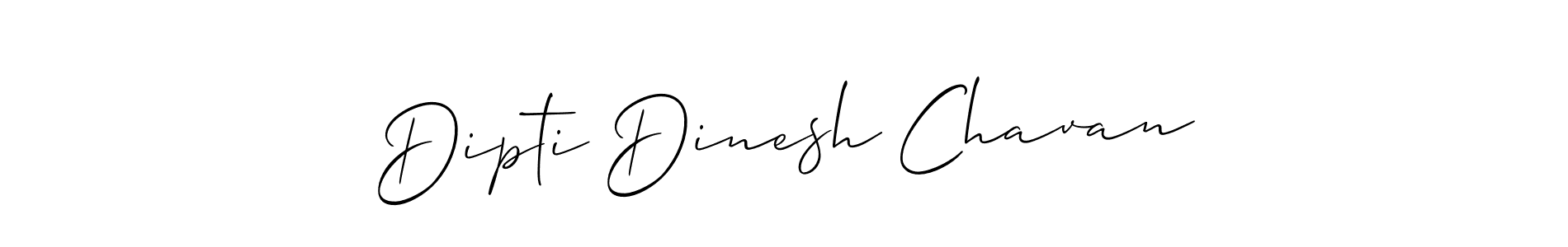 Similarly Allison_Script is the best handwritten signature design. Signature creator online .You can use it as an online autograph creator for name Dipti Dinesh Chavan. Dipti Dinesh Chavan signature style 2 images and pictures png