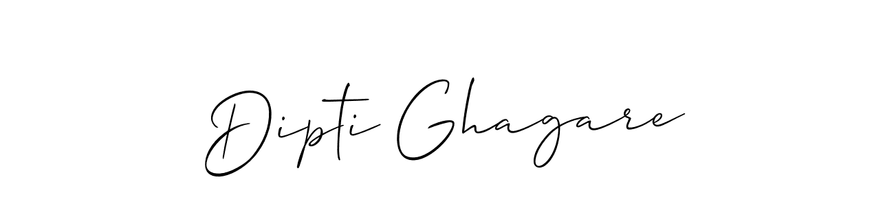 Similarly Allison_Script is the best handwritten signature design. Signature creator online .You can use it as an online autograph creator for name Dipti Ghagare. Dipti Ghagare signature style 2 images and pictures png