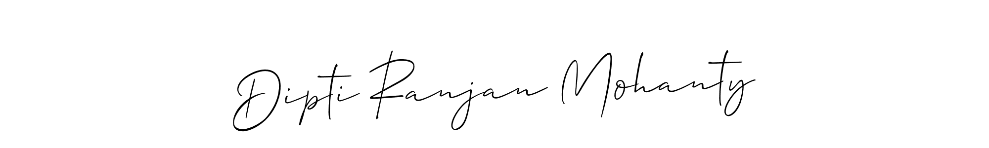 Allison_Script is a professional signature style that is perfect for those who want to add a touch of class to their signature. It is also a great choice for those who want to make their signature more unique. Get Dipti Ranjan Mohanty name to fancy signature for free. Dipti Ranjan Mohanty signature style 2 images and pictures png