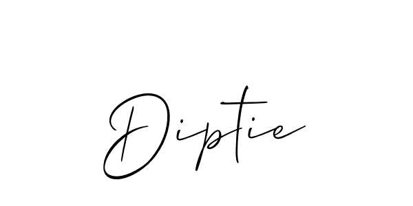 How to Draw Diptie signature style? Allison_Script is a latest design signature styles for name Diptie. Diptie signature style 2 images and pictures png