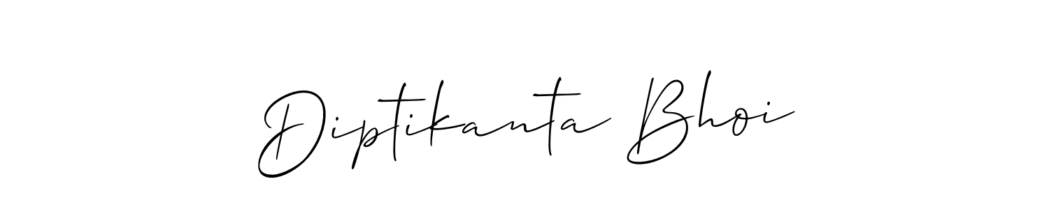 Make a short Diptikanta Bhoi signature style. Manage your documents anywhere anytime using Allison_Script. Create and add eSignatures, submit forms, share and send files easily. Diptikanta Bhoi signature style 2 images and pictures png