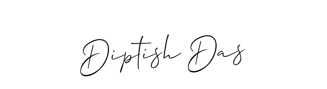 Similarly Allison_Script is the best handwritten signature design. Signature creator online .You can use it as an online autograph creator for name Diptish Das. Diptish Das signature style 2 images and pictures png