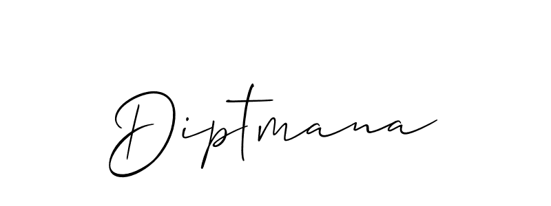 It looks lik you need a new signature style for name Diptmana. Design unique handwritten (Allison_Script) signature with our free signature maker in just a few clicks. Diptmana signature style 2 images and pictures png