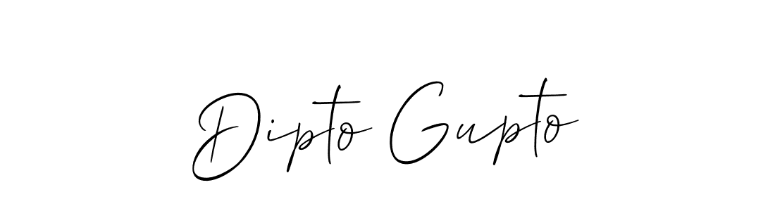 Once you've used our free online signature maker to create your best signature Allison_Script style, it's time to enjoy all of the benefits that Dipto Gupto name signing documents. Dipto Gupto signature style 2 images and pictures png