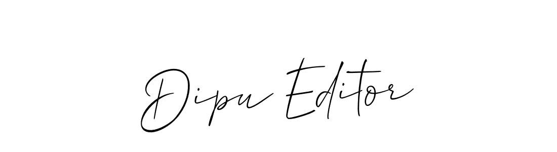 This is the best signature style for the Dipu Editor name. Also you like these signature font (Allison_Script). Mix name signature. Dipu Editor signature style 2 images and pictures png