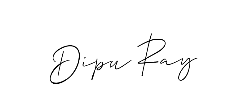 How to Draw Dipu Ray signature style? Allison_Script is a latest design signature styles for name Dipu Ray. Dipu Ray signature style 2 images and pictures png