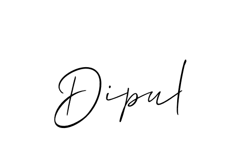 This is the best signature style for the Dipul name. Also you like these signature font (Allison_Script). Mix name signature. Dipul signature style 2 images and pictures png