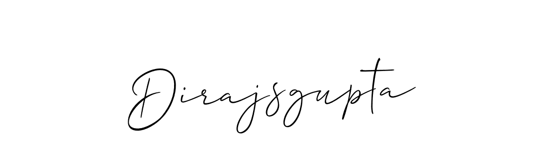 You should practise on your own different ways (Allison_Script) to write your name (Dirajsgupta) in signature. don't let someone else do it for you. Dirajsgupta signature style 2 images and pictures png