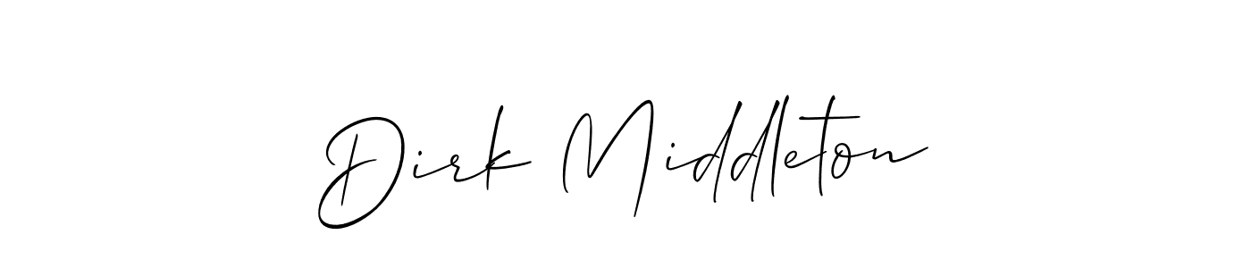 Similarly Allison_Script is the best handwritten signature design. Signature creator online .You can use it as an online autograph creator for name Dirk Middleton. Dirk Middleton signature style 2 images and pictures png