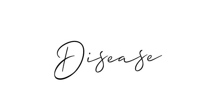 if you are searching for the best signature style for your name Disease. so please give up your signature search. here we have designed multiple signature styles  using Allison_Script. Disease signature style 2 images and pictures png