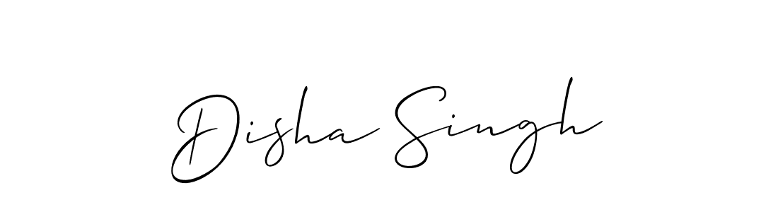 Similarly Allison_Script is the best handwritten signature design. Signature creator online .You can use it as an online autograph creator for name Disha Singh. Disha Singh signature style 2 images and pictures png