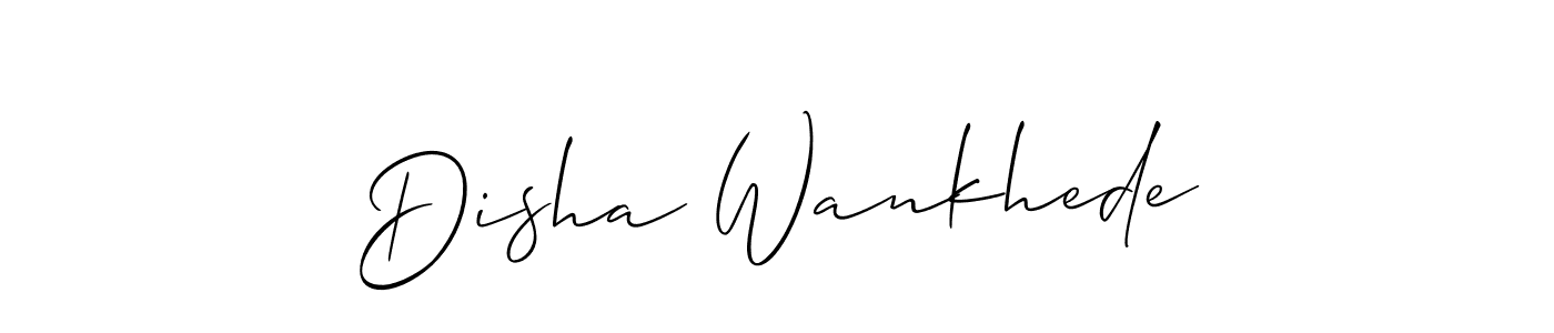 Make a short Disha Wankhede signature style. Manage your documents anywhere anytime using Allison_Script. Create and add eSignatures, submit forms, share and send files easily. Disha Wankhede signature style 2 images and pictures png