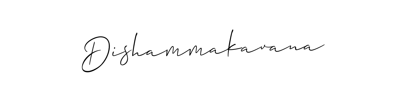 Create a beautiful signature design for name Dishammakavana. With this signature (Allison_Script) fonts, you can make a handwritten signature for free. Dishammakavana signature style 2 images and pictures png