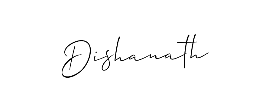 Make a beautiful signature design for name Dishanath. Use this online signature maker to create a handwritten signature for free. Dishanath signature style 2 images and pictures png