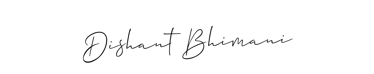Check out images of Autograph of Dishant Bhimani name. Actor Dishant Bhimani Signature Style. Allison_Script is a professional sign style online. Dishant Bhimani signature style 2 images and pictures png