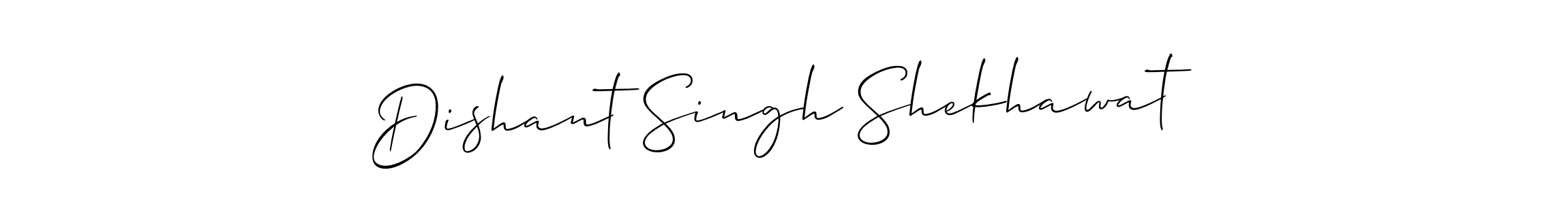 It looks lik you need a new signature style for name Dishant Singh Shekhawat. Design unique handwritten (Allison_Script) signature with our free signature maker in just a few clicks. Dishant Singh Shekhawat signature style 2 images and pictures png