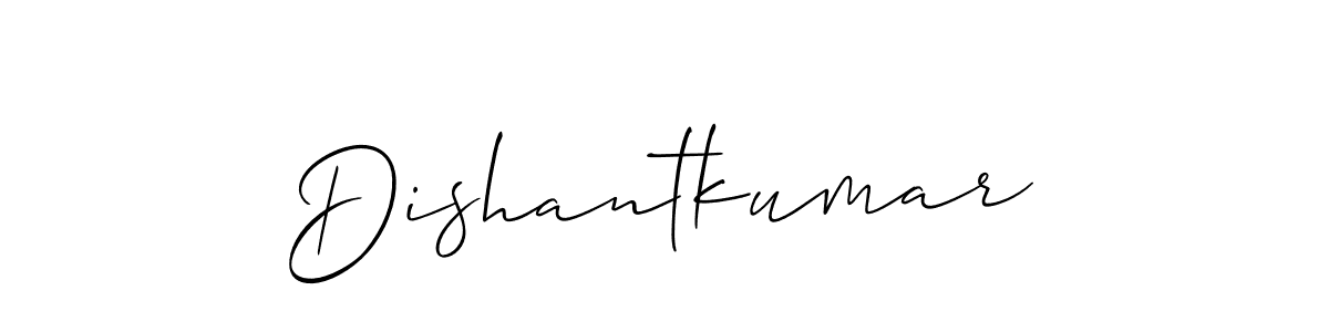 This is the best signature style for the Dishantkumar name. Also you like these signature font (Allison_Script). Mix name signature. Dishantkumar signature style 2 images and pictures png
