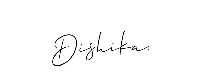 See photos of Dishika. official signature by Spectra . Check more albums & portfolios. Read reviews & check more about Allison_Script font. Dishika. signature style 2 images and pictures png