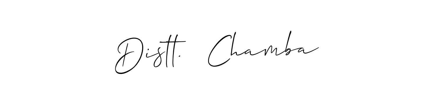 Best and Professional Signature Style for Distt.   Chamba. Allison_Script Best Signature Style Collection. Distt.   Chamba signature style 2 images and pictures png