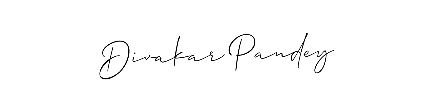 You can use this online signature creator to create a handwritten signature for the name Divakar Pandey. This is the best online autograph maker. Divakar Pandey signature style 2 images and pictures png