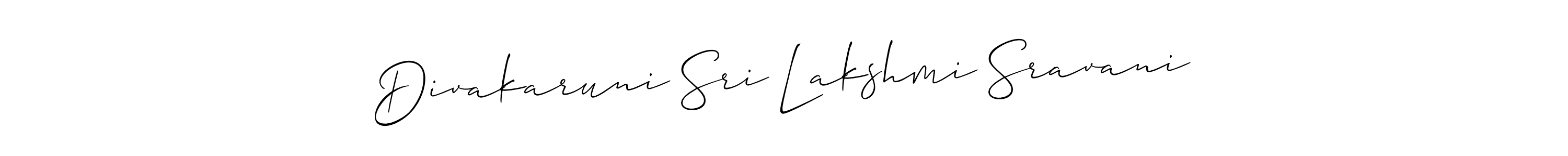 Here are the top 10 professional signature styles for the name Divakaruni Sri Lakshmi Sravani. These are the best autograph styles you can use for your name. Divakaruni Sri Lakshmi Sravani signature style 2 images and pictures png