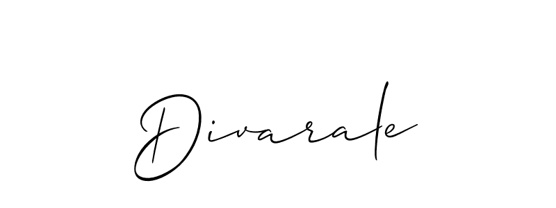 How to Draw Divarale signature style? Allison_Script is a latest design signature styles for name Divarale. Divarale signature style 2 images and pictures png