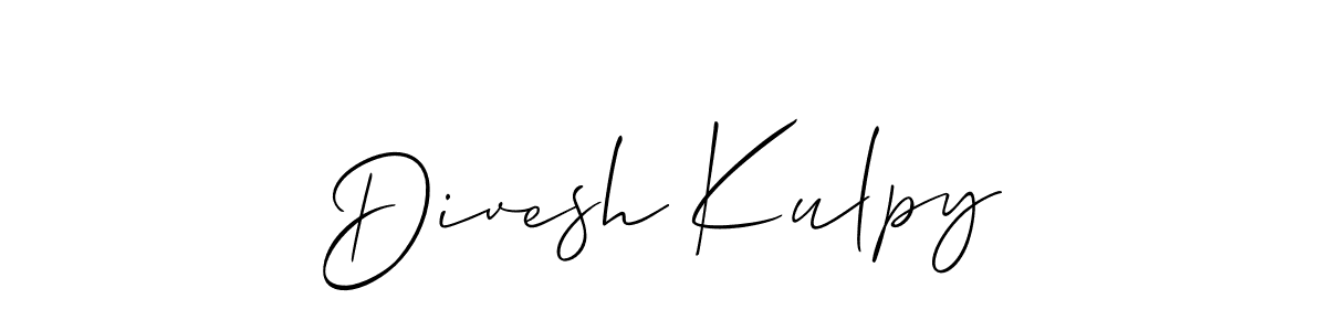 You can use this online signature creator to create a handwritten signature for the name Divesh Kulpy. This is the best online autograph maker. Divesh Kulpy signature style 2 images and pictures png