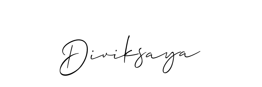 How to make Diviksaya name signature. Use Allison_Script style for creating short signs online. This is the latest handwritten sign. Diviksaya signature style 2 images and pictures png