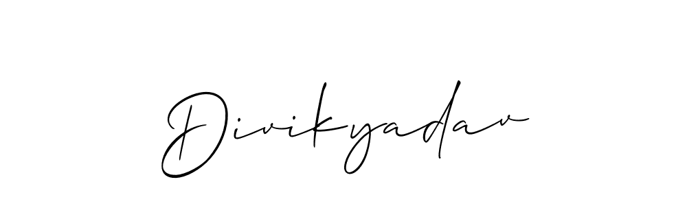 Here are the top 10 professional signature styles for the name Divikyadav. These are the best autograph styles you can use for your name. Divikyadav signature style 2 images and pictures png