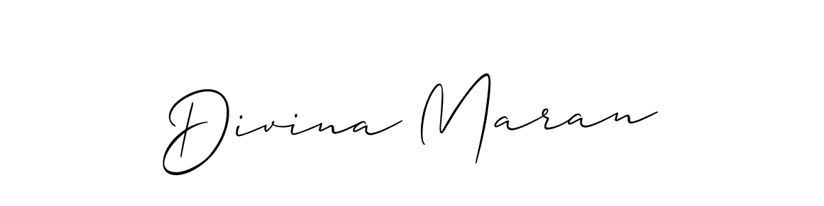 Also You can easily find your signature by using the search form. We will create Divina Maran name handwritten signature images for you free of cost using Allison_Script sign style. Divina Maran signature style 2 images and pictures png