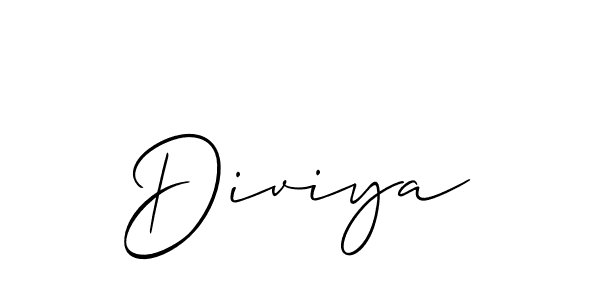 How to make Diviya name signature. Use Allison_Script style for creating short signs online. This is the latest handwritten sign. Diviya signature style 2 images and pictures png