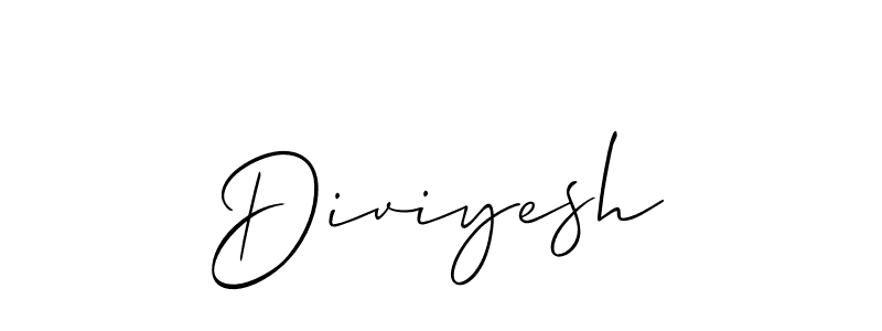 See photos of Diviyesh official signature by Spectra . Check more albums & portfolios. Read reviews & check more about Allison_Script font. Diviyesh signature style 2 images and pictures png