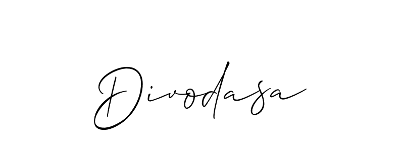 Also You can easily find your signature by using the search form. We will create Divodasa name handwritten signature images for you free of cost using Allison_Script sign style. Divodasa signature style 2 images and pictures png
