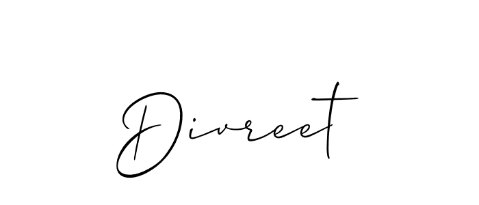 Similarly Allison_Script is the best handwritten signature design. Signature creator online .You can use it as an online autograph creator for name Divreet. Divreet signature style 2 images and pictures png