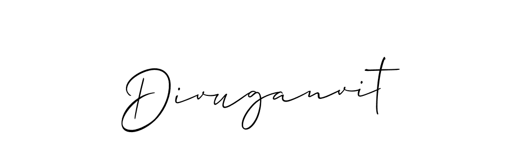 Also You can easily find your signature by using the search form. We will create Divuganvit name handwritten signature images for you free of cost using Allison_Script sign style. Divuganvit signature style 2 images and pictures png