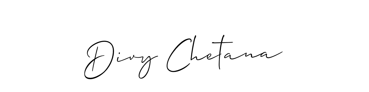 You can use this online signature creator to create a handwritten signature for the name Divy Chetana. This is the best online autograph maker. Divy Chetana signature style 2 images and pictures png