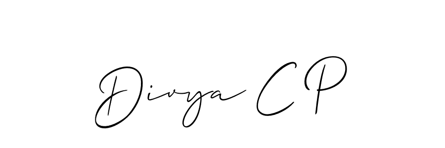 You can use this online signature creator to create a handwritten signature for the name Divya C P. This is the best online autograph maker. Divya C P signature style 2 images and pictures png