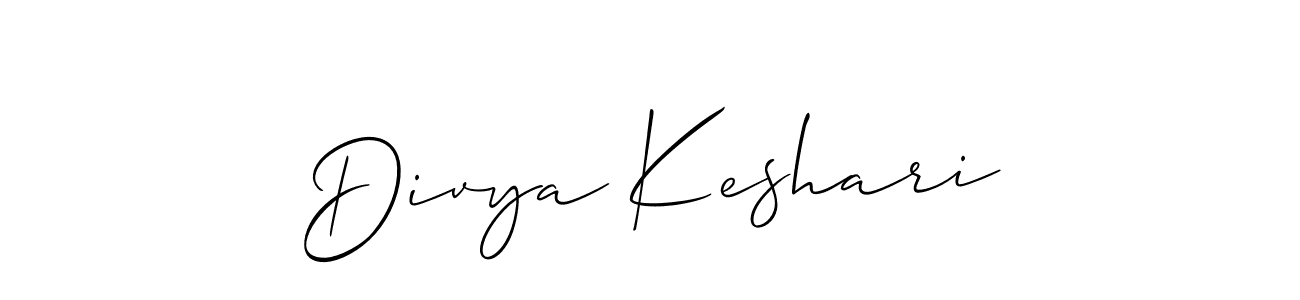 Also You can easily find your signature by using the search form. We will create Divya Keshari name handwritten signature images for you free of cost using Allison_Script sign style. Divya Keshari signature style 2 images and pictures png