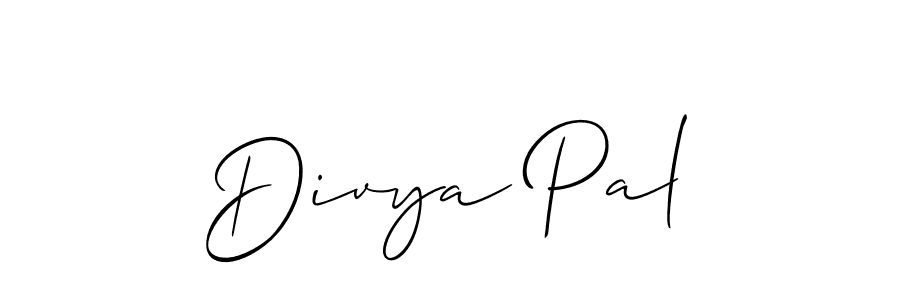 if you are searching for the best signature style for your name Divya Pal. so please give up your signature search. here we have designed multiple signature styles  using Allison_Script. Divya Pal signature style 2 images and pictures png