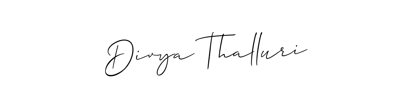 See photos of Divya Thalluri official signature by Spectra . Check more albums & portfolios. Read reviews & check more about Allison_Script font. Divya Thalluri signature style 2 images and pictures png