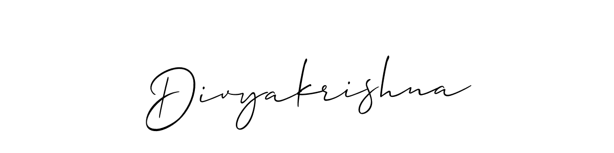 Also You can easily find your signature by using the search form. We will create Divyakrishna name handwritten signature images for you free of cost using Allison_Script sign style. Divyakrishna signature style 2 images and pictures png