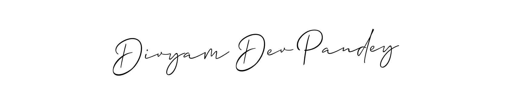 You can use this online signature creator to create a handwritten signature for the name Divyam Dev Pandey. This is the best online autograph maker. Divyam Dev Pandey signature style 2 images and pictures png