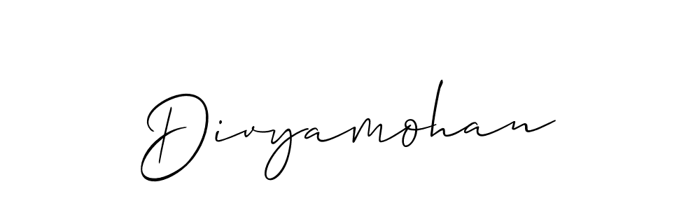 if you are searching for the best signature style for your name Divyamohan. so please give up your signature search. here we have designed multiple signature styles  using Allison_Script. Divyamohan signature style 2 images and pictures png