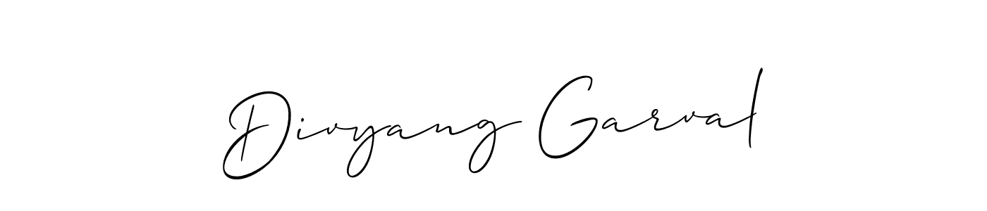 Here are the top 10 professional signature styles for the name Divyang Garval. These are the best autograph styles you can use for your name. Divyang Garval signature style 2 images and pictures png