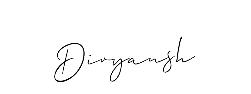 Here are the top 10 professional signature styles for the name Divyansh. These are the best autograph styles you can use for your name. Divyansh signature style 2 images and pictures png