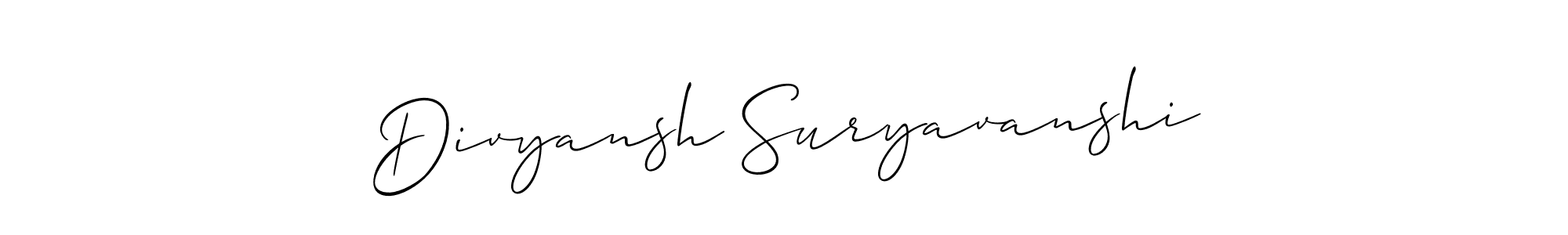 Check out images of Autograph of Divyansh Suryavanshi name. Actor Divyansh Suryavanshi Signature Style. Allison_Script is a professional sign style online. Divyansh Suryavanshi signature style 2 images and pictures png