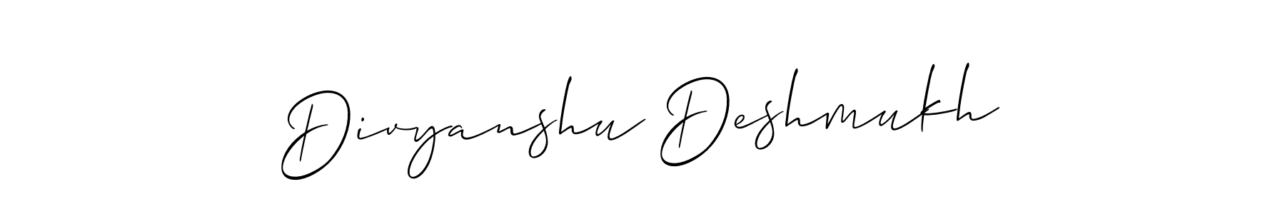 Check out images of Autograph of Divyanshu Deshmukh name. Actor Divyanshu Deshmukh Signature Style. Allison_Script is a professional sign style online. Divyanshu Deshmukh signature style 2 images and pictures png