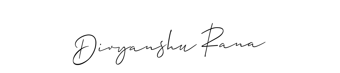 You can use this online signature creator to create a handwritten signature for the name Divyanshu Rana. This is the best online autograph maker. Divyanshu Rana signature style 2 images and pictures png