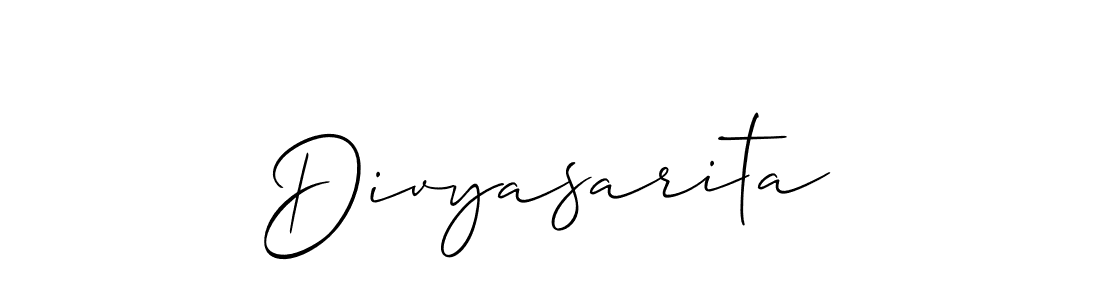 See photos of Divyasarita official signature by Spectra . Check more albums & portfolios. Read reviews & check more about Allison_Script font. Divyasarita signature style 2 images and pictures png